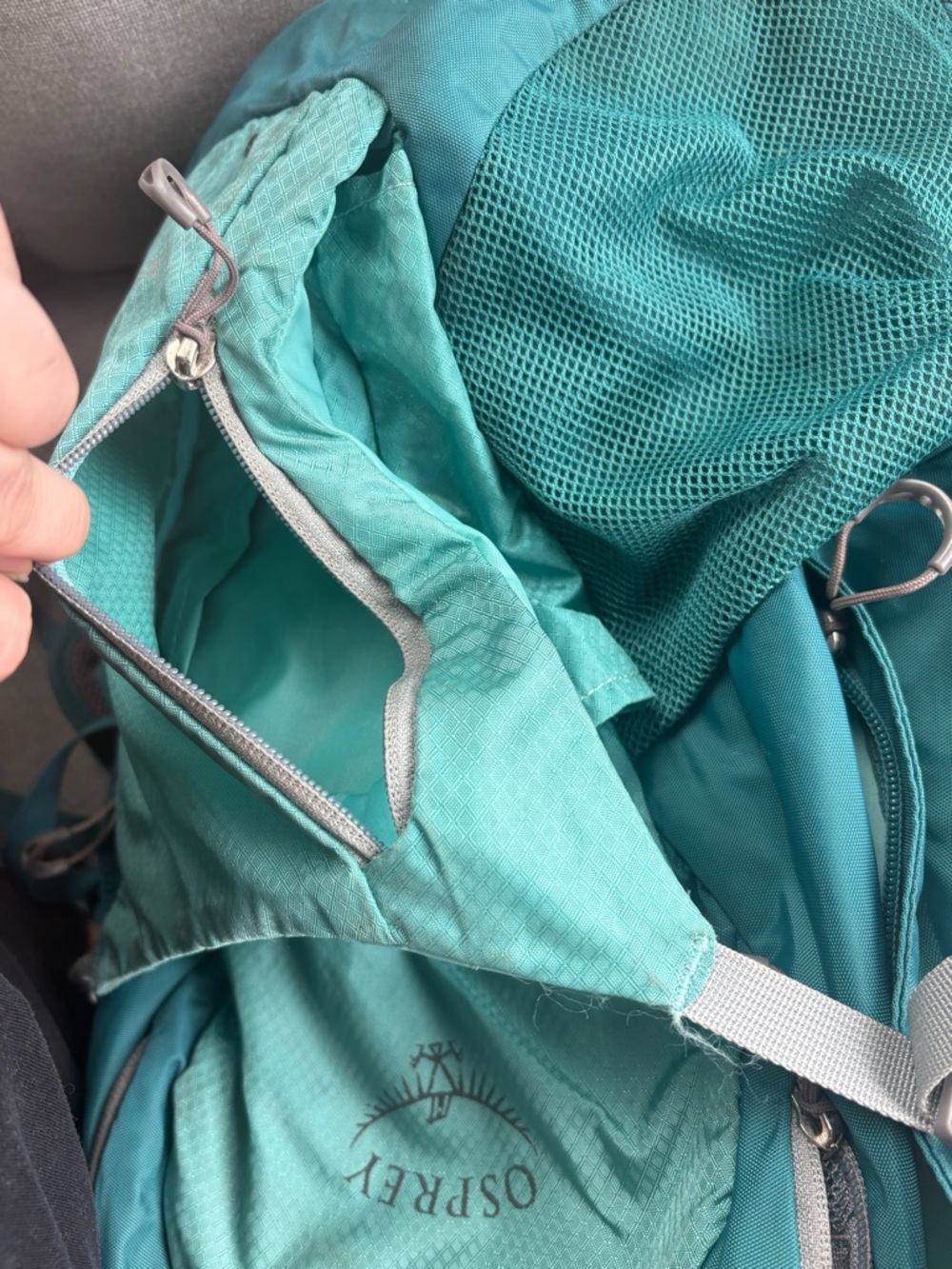 Osprey Daylite Plus Backpack Teal Hiking Travel - Picture 5 of 5